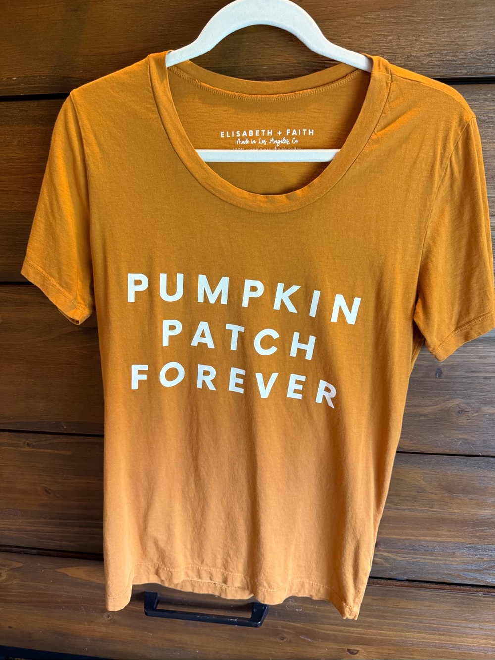 Elisabeth + Faith Orange 'Pumpkin Patch Forever' Graphic Tee